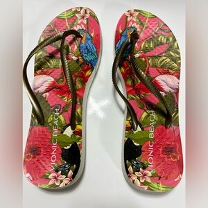 Bionic tropical slippers. Beautiful!